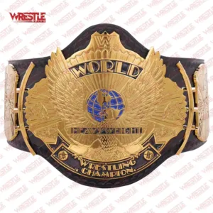 Winged Eagle Wrestling Championship Title Belt