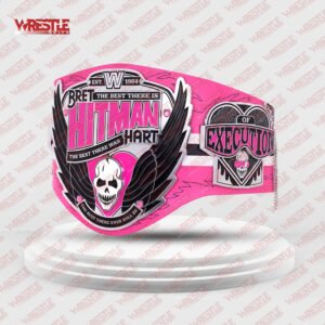 Bret Hart Legacy Championship Replica Title Belt