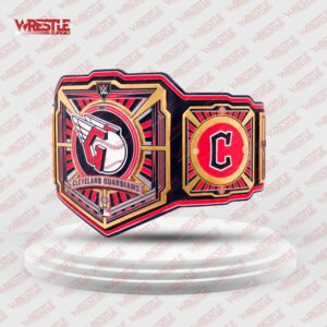 Cleveland Guardians WWE Legacy Championship Title Belt