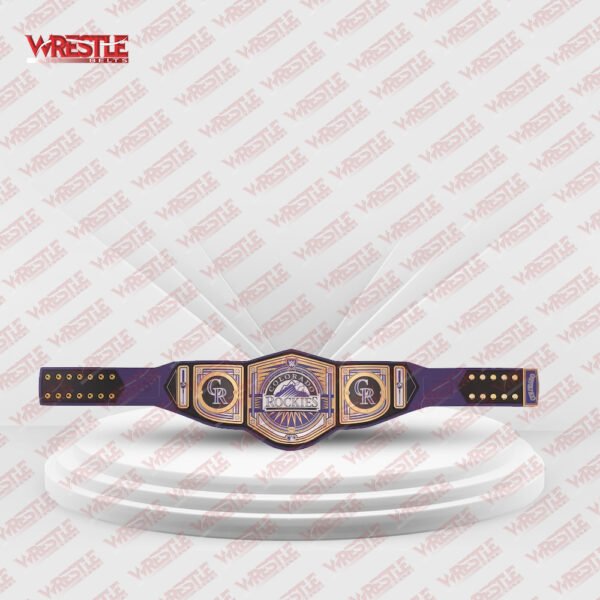 Colorado Rockies WWE Legacy Championship Title Belt