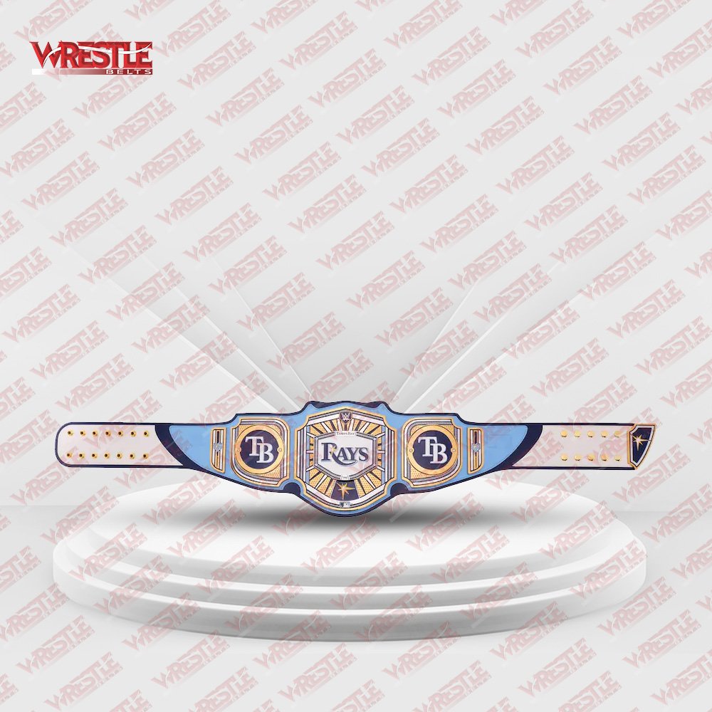 Tampa-Bay-Rays-WWE-Legacy-Championship-Title-Belt-4 Tampa Bay Rays WWE Legacy Championship Title Belt