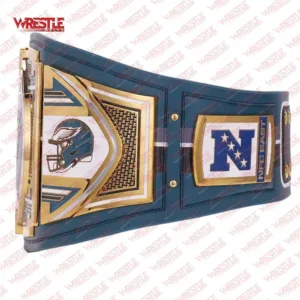Authentic Philadelphia Eagles WWE Legacy Championship Title Belt - Gold Plated