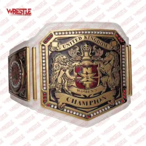 NXT Women's UK Championship Replica Title Belt - Embrace British Wrestling Excellence in Authentic Style!