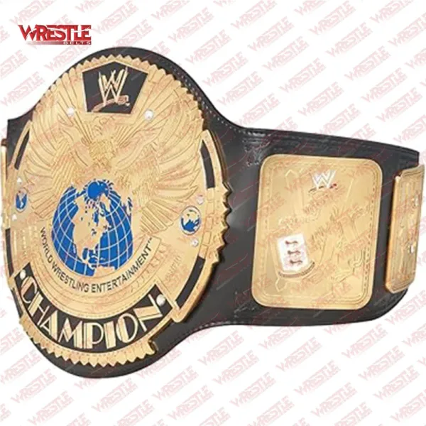 Official Blue WWE Big Eagle Championship Replica Title Belt