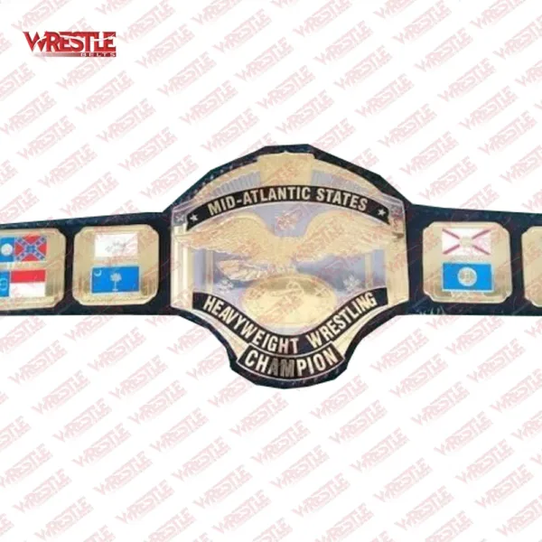 NWA Mid Atlantic State Heavywight Wrestling Replica Title belt