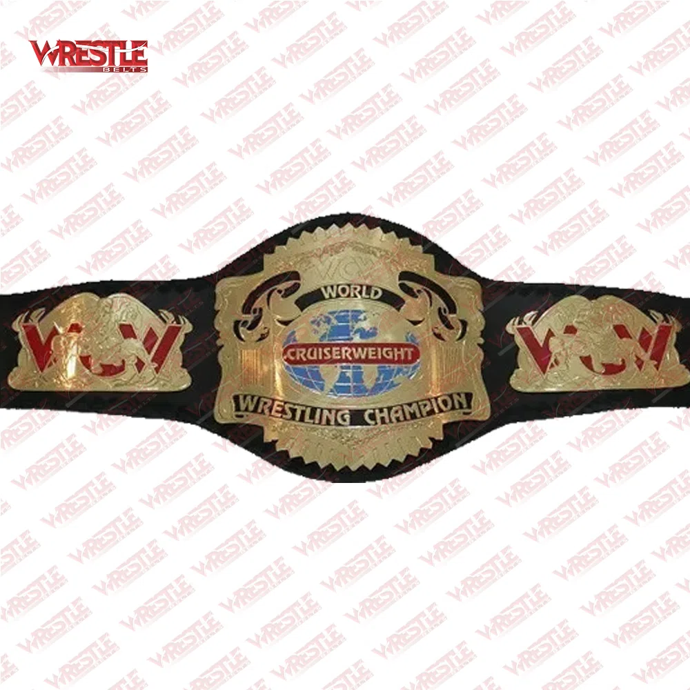 WCW World Cruise Weight Wrestling Title Replica Belts WCW World Cruise Weight Wrestling Title Replica Belts