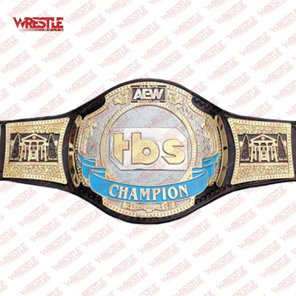 AEW TBS Wrestling Championship Belt Replica