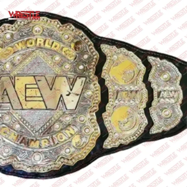 AEW Heavyweight championship Replica Belt With Customize Title