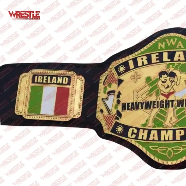 Ireland Heavyweight NWA Wrestling Championship Replica Belt