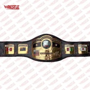 NWA World Heavyweight Wrestling Championship Black Replica Belt