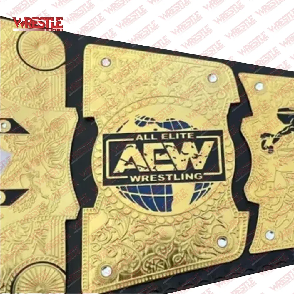 AEW Atlantic Elite Wrestling Championship Belt Replica AEW Atlantic Elite Wrestling Championship Belt Replica