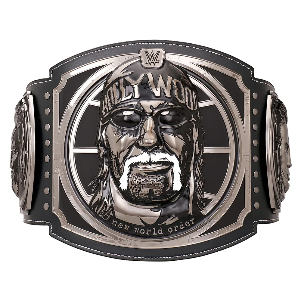 nWo 30 Championship Belt with premium metal plates and black leather strap
