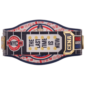 John Cena Farewell 2025 NYC Spinner Title Belt