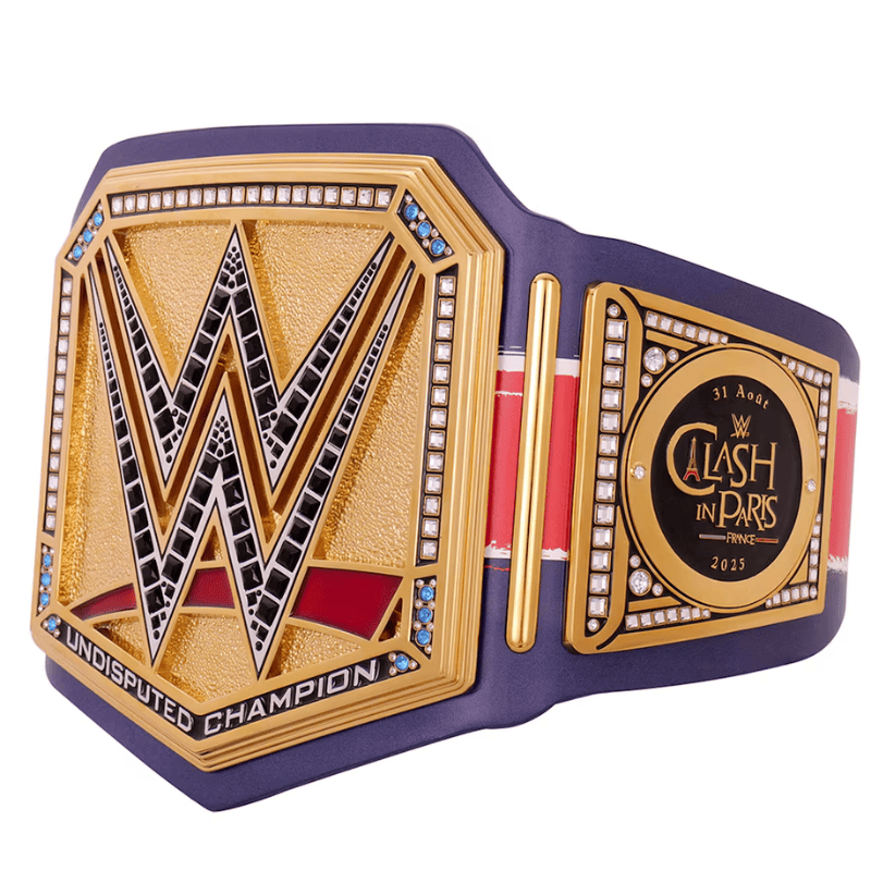 Clash In Paris 2025 Replica Title Belt Clash In Paris 2025 Replica Title Belt
