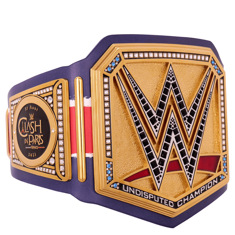 Clash In Paris 2025 Replica Title Belt Clash In Paris 2025 Replica Title Belt