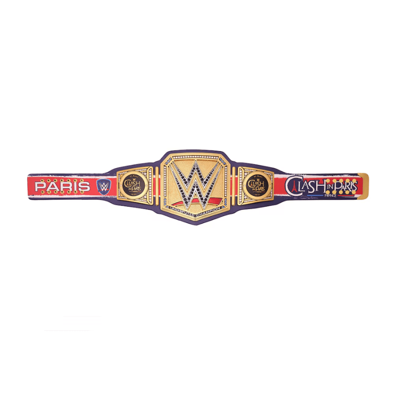 Clash In Paris 2025 Replica Title Belt Clash In Paris 2025 Replica Title Belt