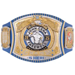 John Cena Farewell 2025 Indianapolis Replica Title Belt