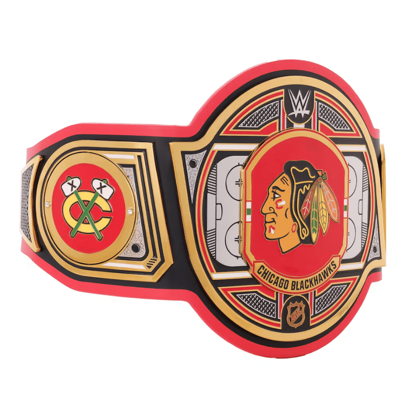 Chicago Blackhawks Legacy Championship Title Belt Chicago Blackhawks Legacy Championship Title Belt