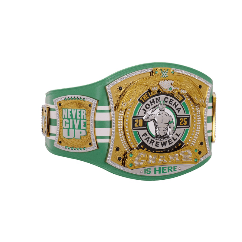 John Cena Farewell 2025 Boston Spinner Replica Title Belt John Cena Farewell 2025 Boston Spinner Replica Title Belt