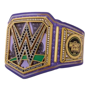 Money in the Bank 2026 championship belt