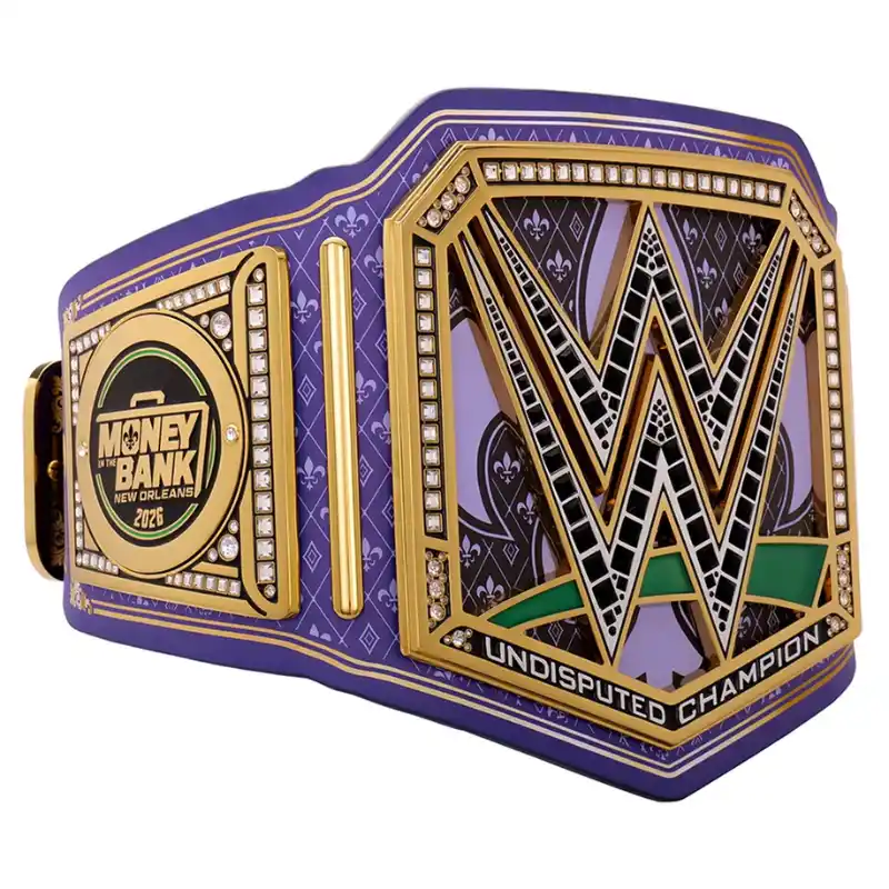 Money in the Bank 2026 championship belt Money in the Bank 2026 championship belt