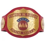 AAA World Mixed Tag Team Championship belt